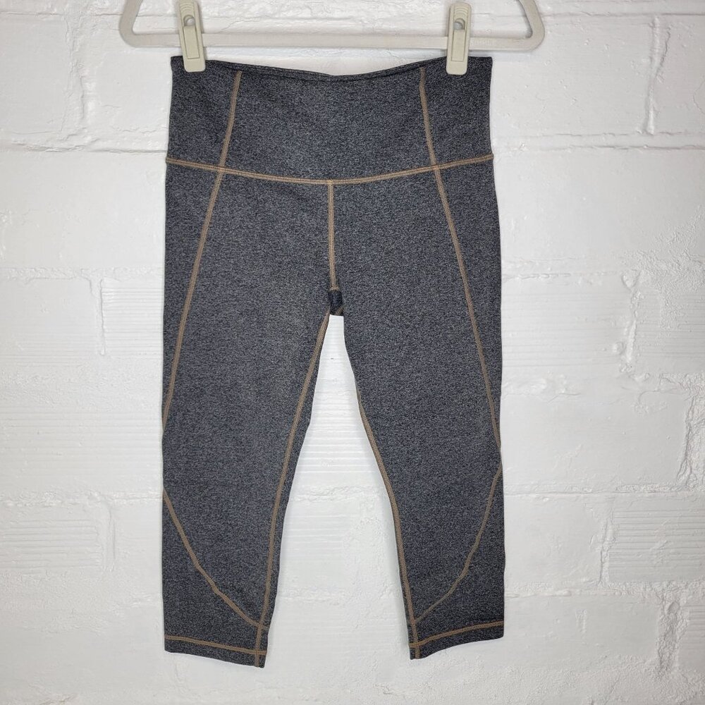Athleta Women's Medium Leggings Crop Gray